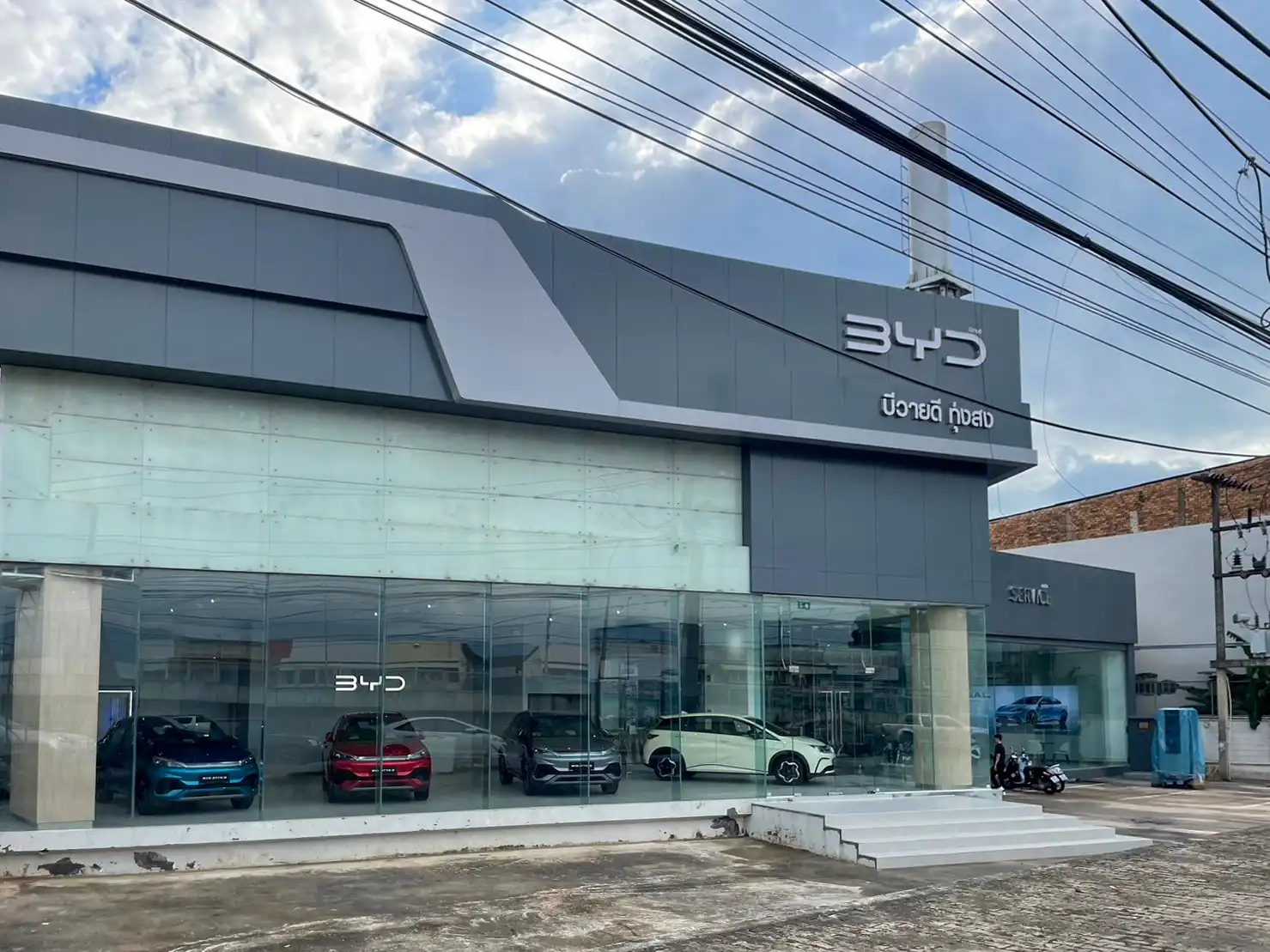 BYD Thung Song Showroom and Service Center, Nakhon Si Thammarat 26 BYD BD Auto Thungsong electric vehicles in Thung Song