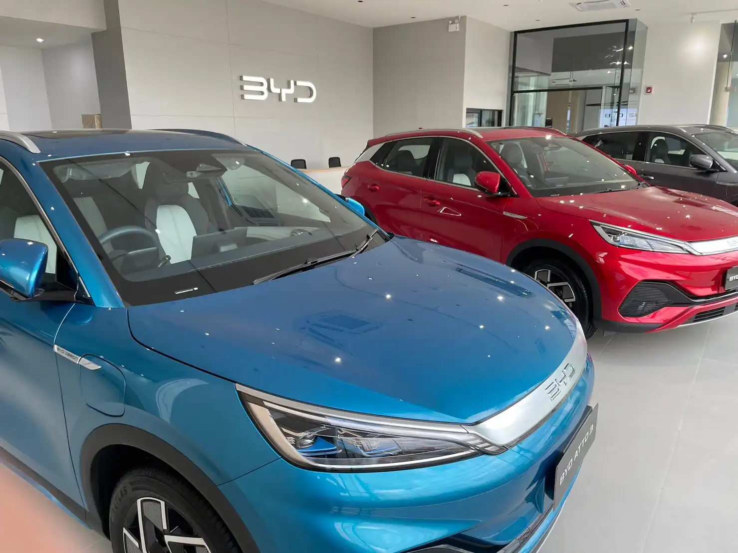 BYD Thung Song Showroom and Service Center, Nakhon Si Thammarat 23 BYD BD Auto Thungsong electric vehicles in Thung Song
