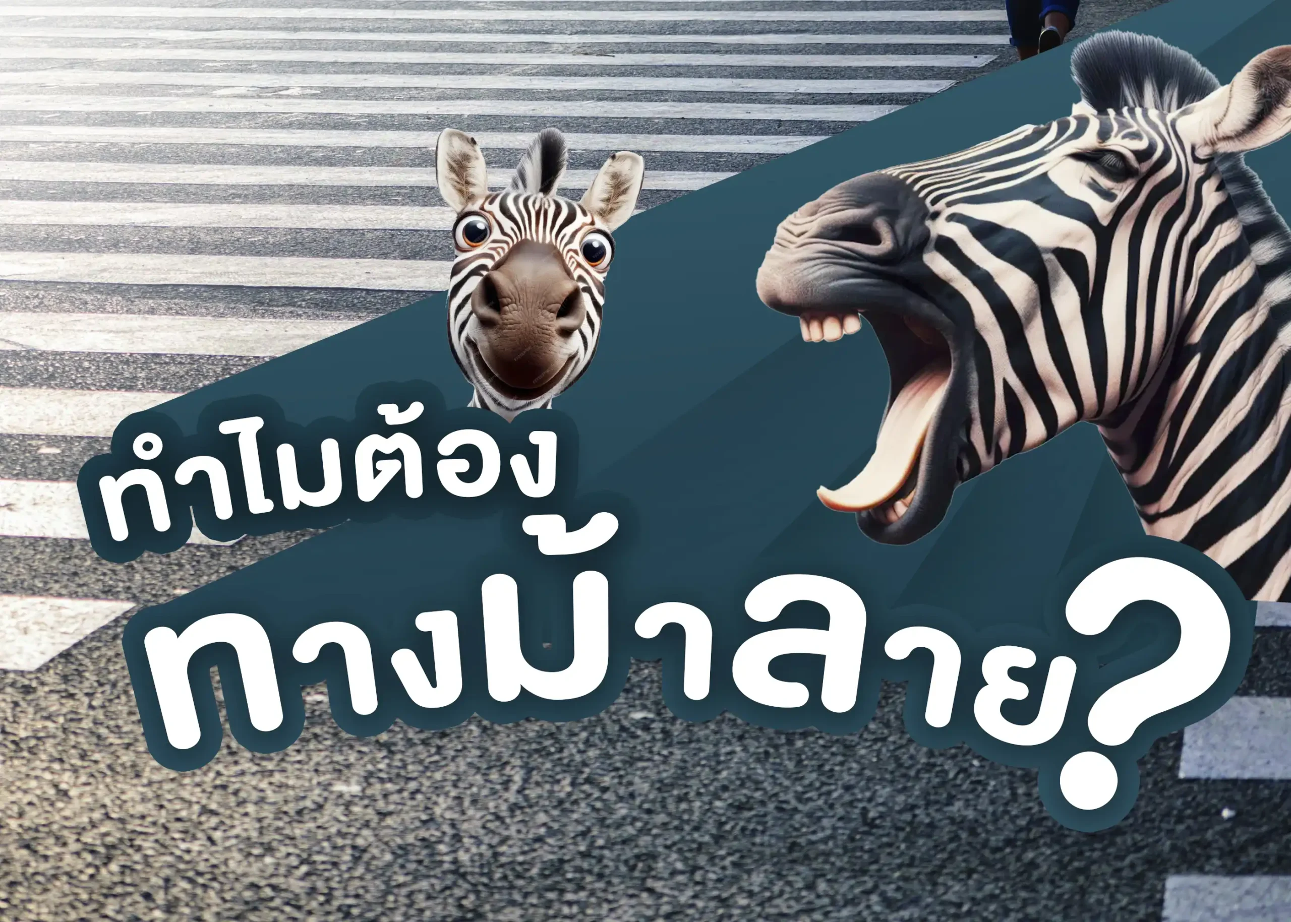 ทางม้าลาย (Zebra Crossing) สิ่งที่คุณควรรู้เพื่อความปลอดภัย 1 BYD BD Auto Group