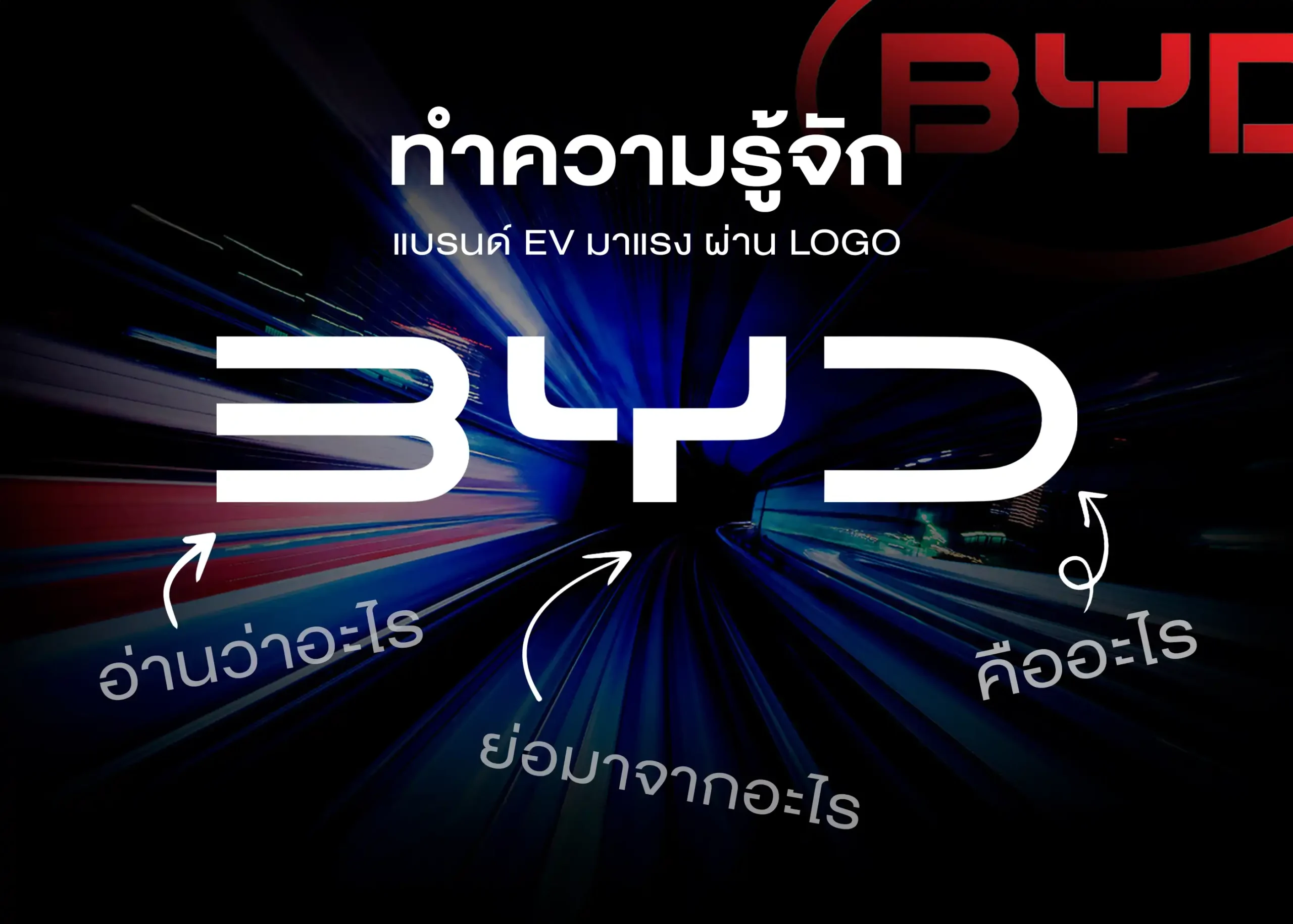 ประวัติความเป็นมาของโลโก้ BYD (Build Your Dreams) 1 BYD BD Auto Group