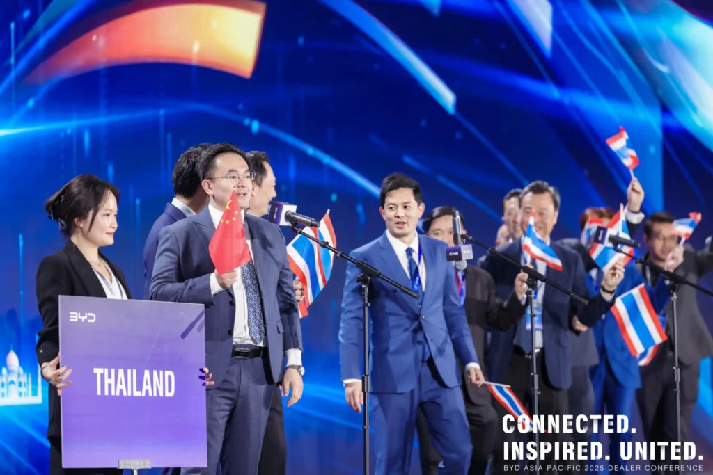 BD Auto Group ฉลองความสำเร็จอย่างยั่งยืน คว้า 5 รางวัลใหญ่จากเวที BYD Asia Pacific 2025
