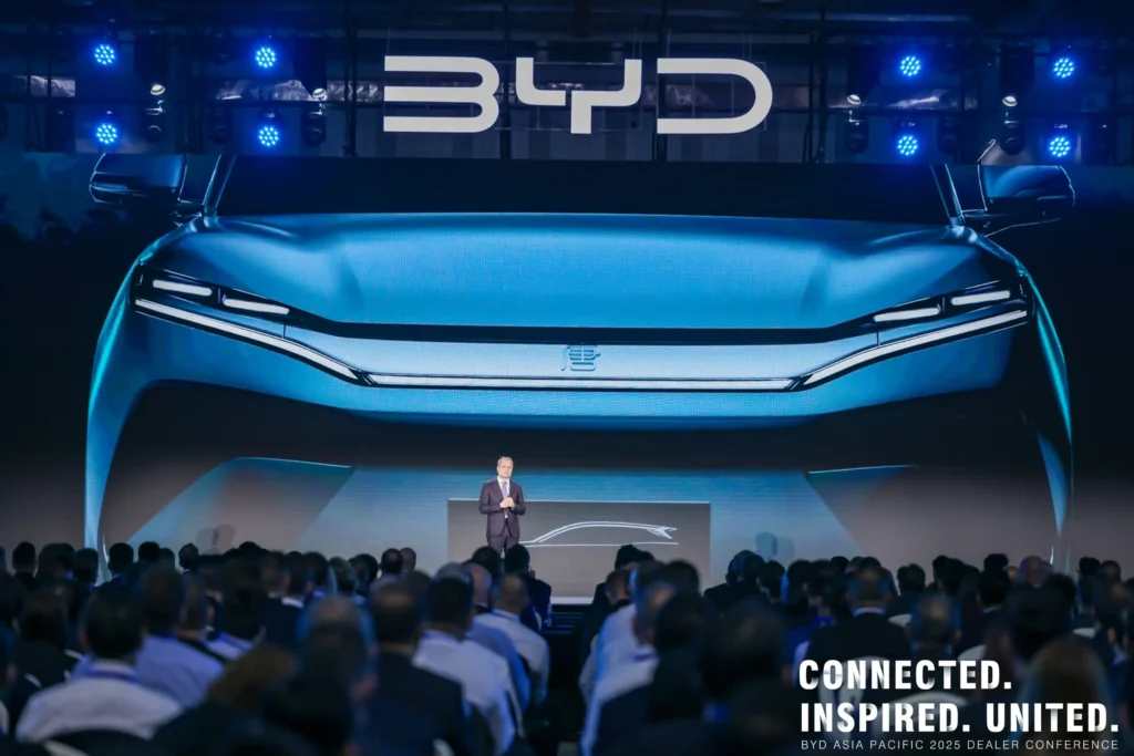 BD Auto Group ฉลองความสำเร็จอย่างยั่งยืน คว้า 5 รางวัลใหญ่จากเวที BYD Asia Pacific 2025