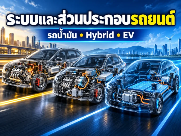 ระบบเบรกรถยนต์ไฟฟ้าคืออะไร? รวมเบรกมือไฟฟ้า ผ้าเบรก และ Regenerative Braking 14 <span class="jet-smart-filters-seo-rules-title"></span>